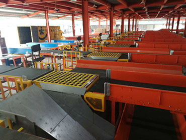 交叉带分拣系统的应用